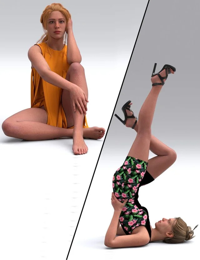 HL Model Poses for Genesis 9 Feminine