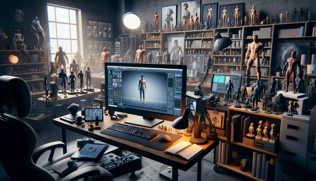 Analyzing Trends in Creating 3D Characters for Films and Video Games