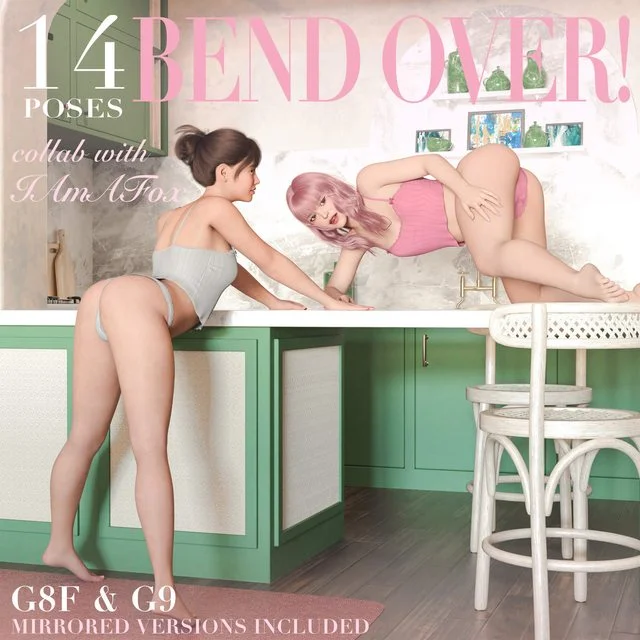 Bend Over! Collab Pose Pack