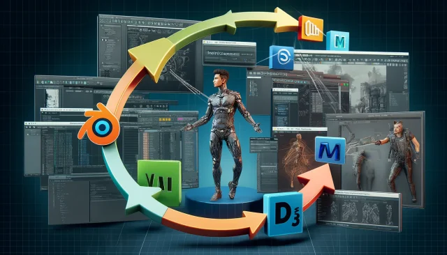 Integration of DAZ Studio and Poser with Other 3D Packages: Discussion of Import and Export Processes and Techniques