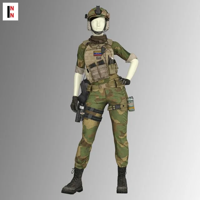 COD - Mara Forest OPS Outfit For Gensis 8 Female
