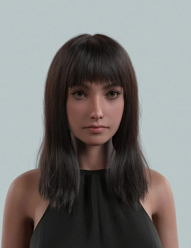 DForce XYZ Xia Hair For Genesis 9