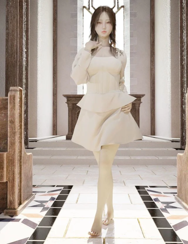 dForce EG Multi-style Skirt Set for Genesis 9