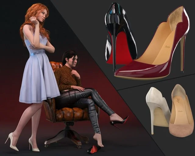 Riley’s Stiletto Heels for G9