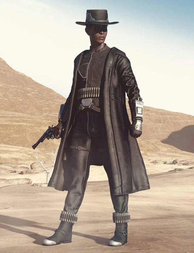 Shadow Mercenary Outfit for Genesis 9
