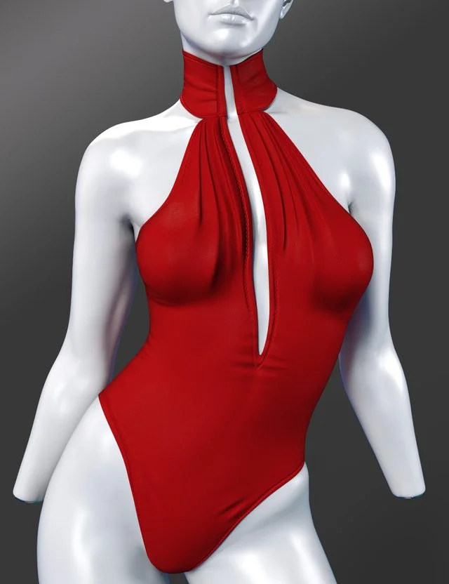 XF High Neck Bodysuit for Genesis 9