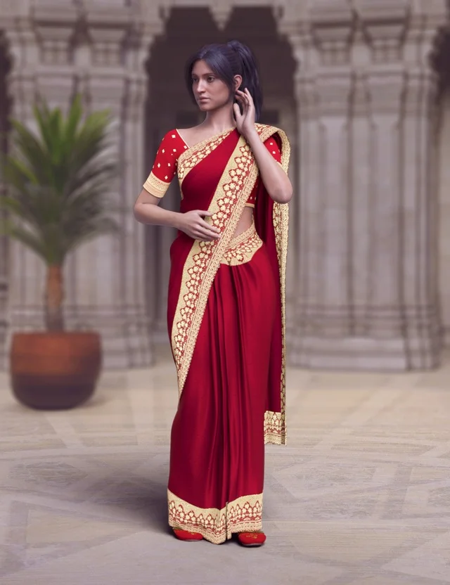 AA Saree for Genesis 9