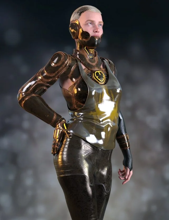 Cyber Friend Outfit for Genesis 9