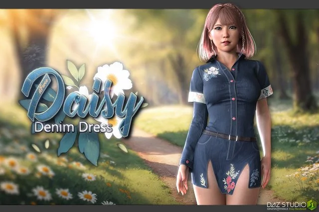 dForce Daisy Denim Dress G8F