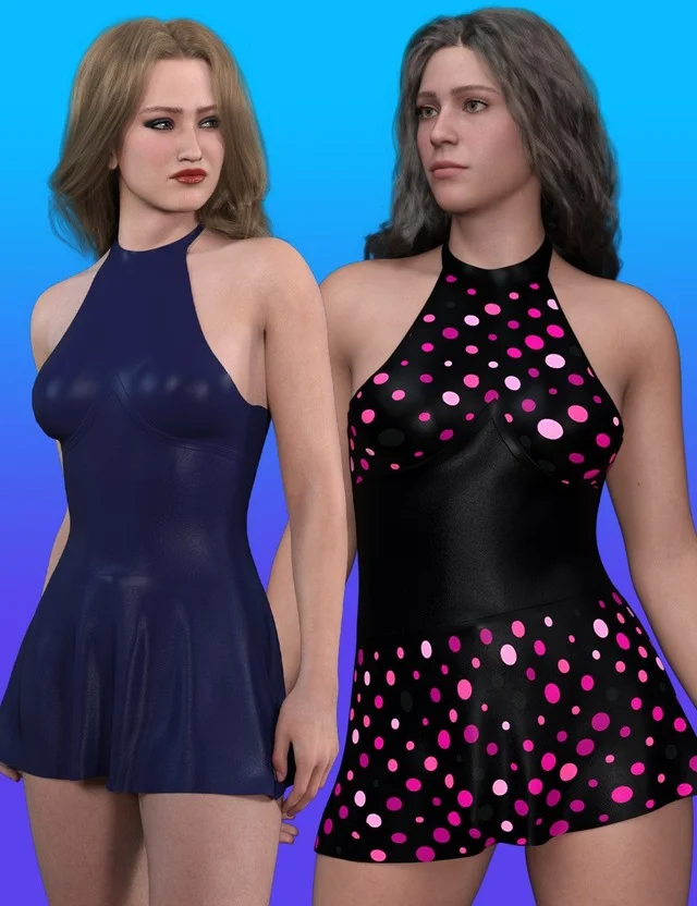 dForce Honey Mini Dress for Genesis 9