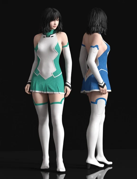 dForce Madoka Kyouno Outfit for G8F