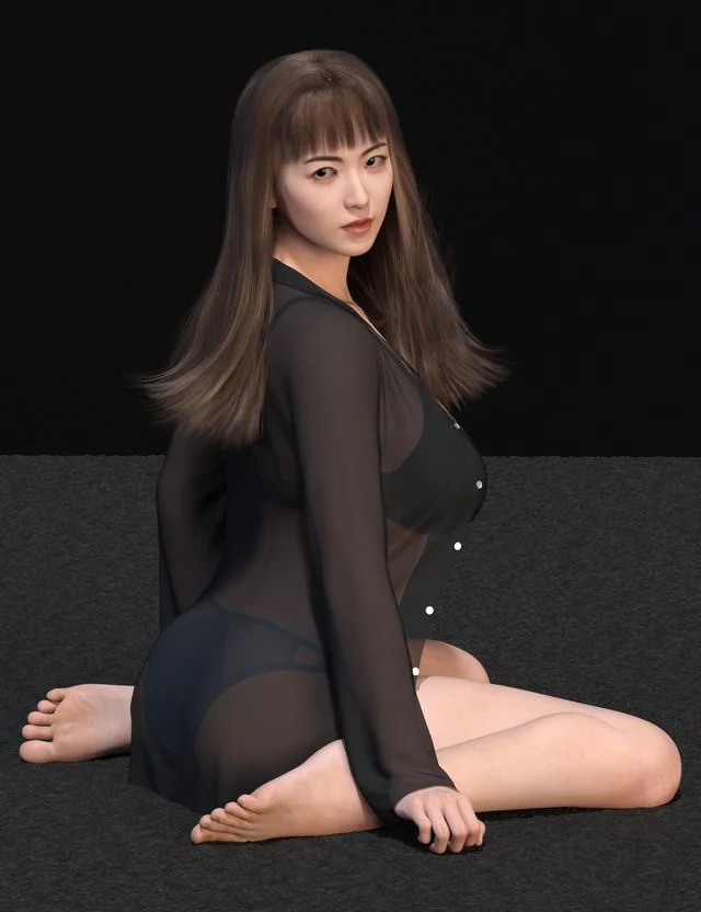 dForce Open Regular Long Sleeve Shirt for G8F