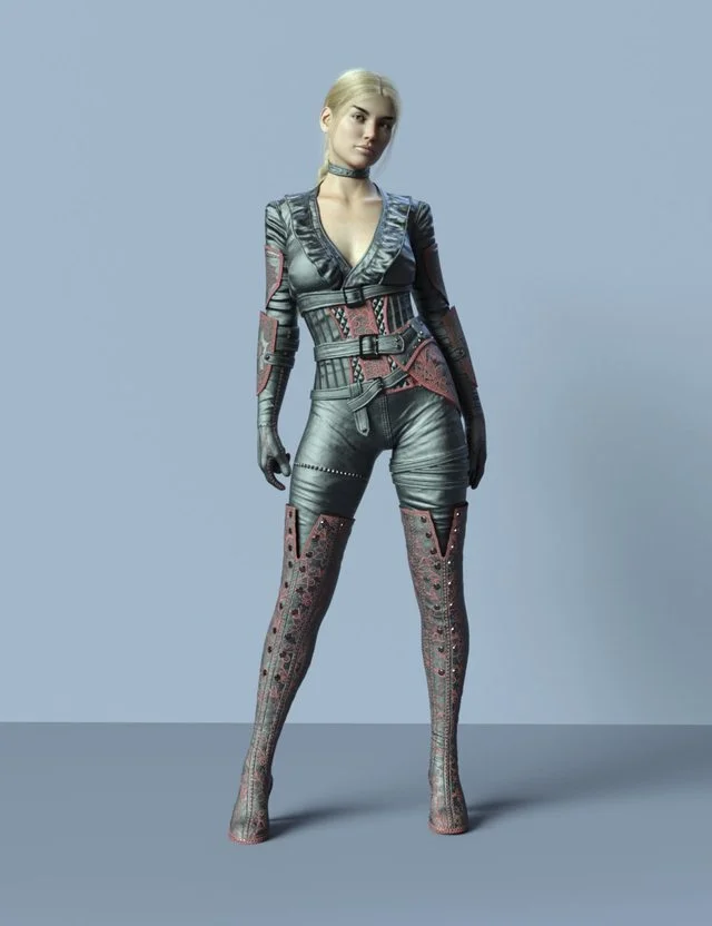 SPR CY Full-Body Suit for Genesis 8.1 Females and Genesis 9