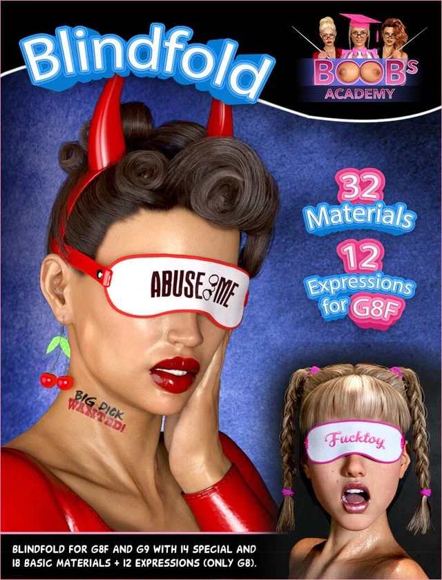Blindfold - DAZ G8F G9