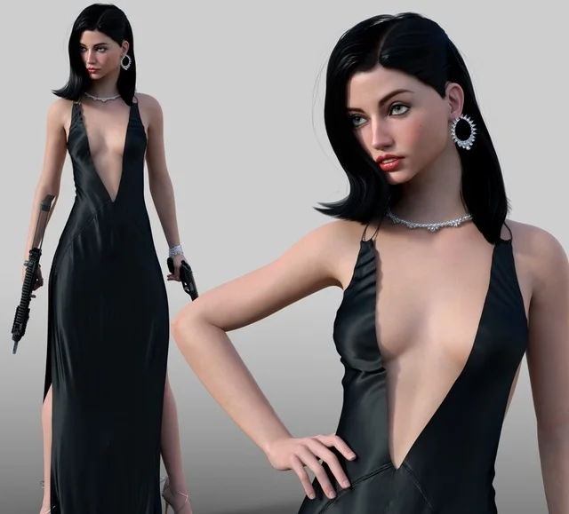 DForce Dove Outfit for G8F