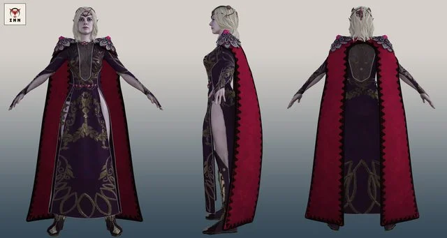 BG3 - Viconia DeVir for Genesis 8 Female