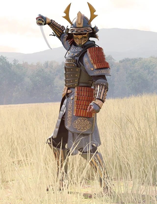 dForce Imperial Tech-Samurai Armor for Genesis 9