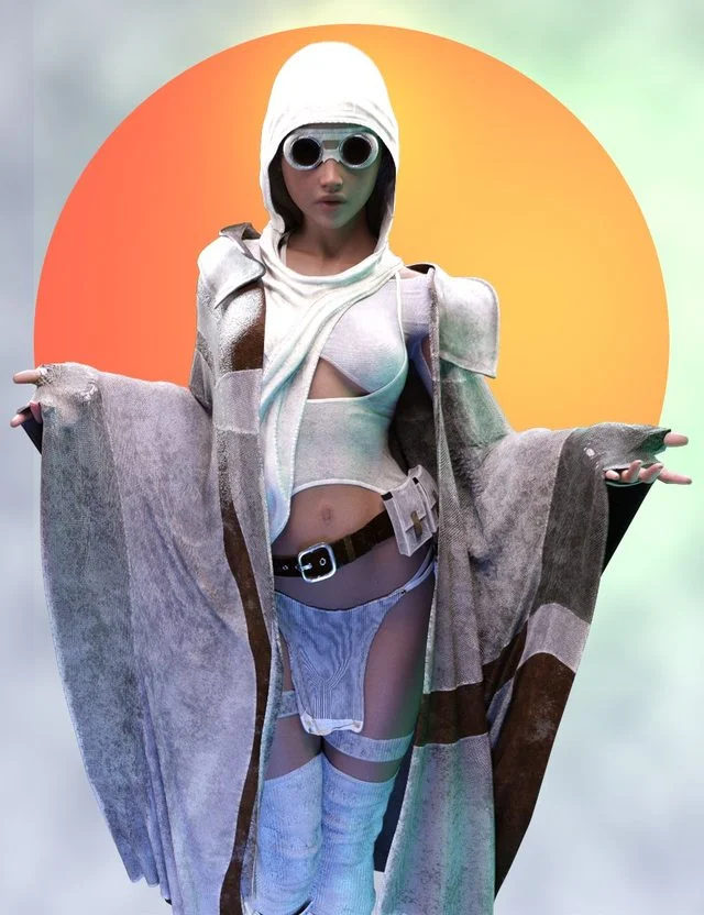 dForce Zensun Outfit for Genesis 9