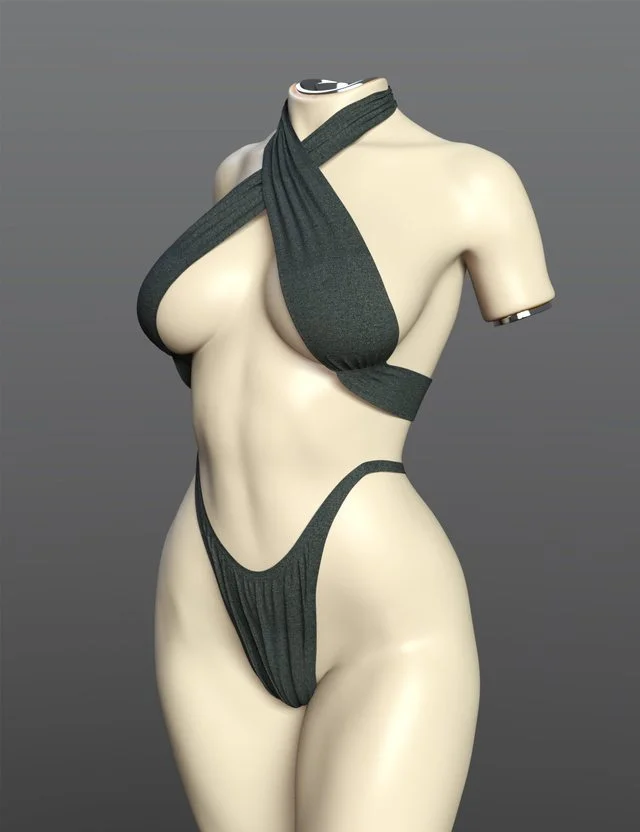 SPR Cross Swimsuit for Genesis 9