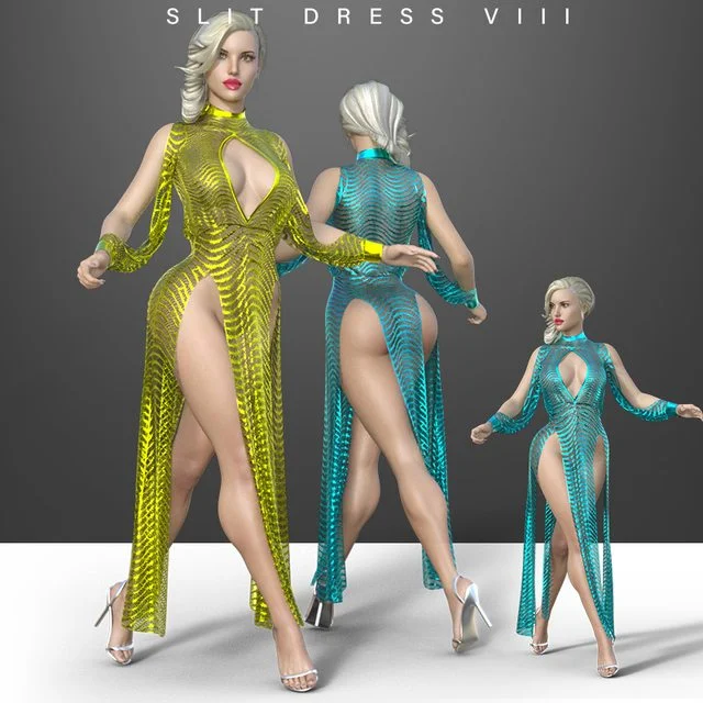 dforce Slit Dress VIII G8F/G8.1F