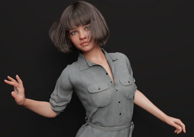 E3D Diyaa Teen for Genesis 88.1 Female