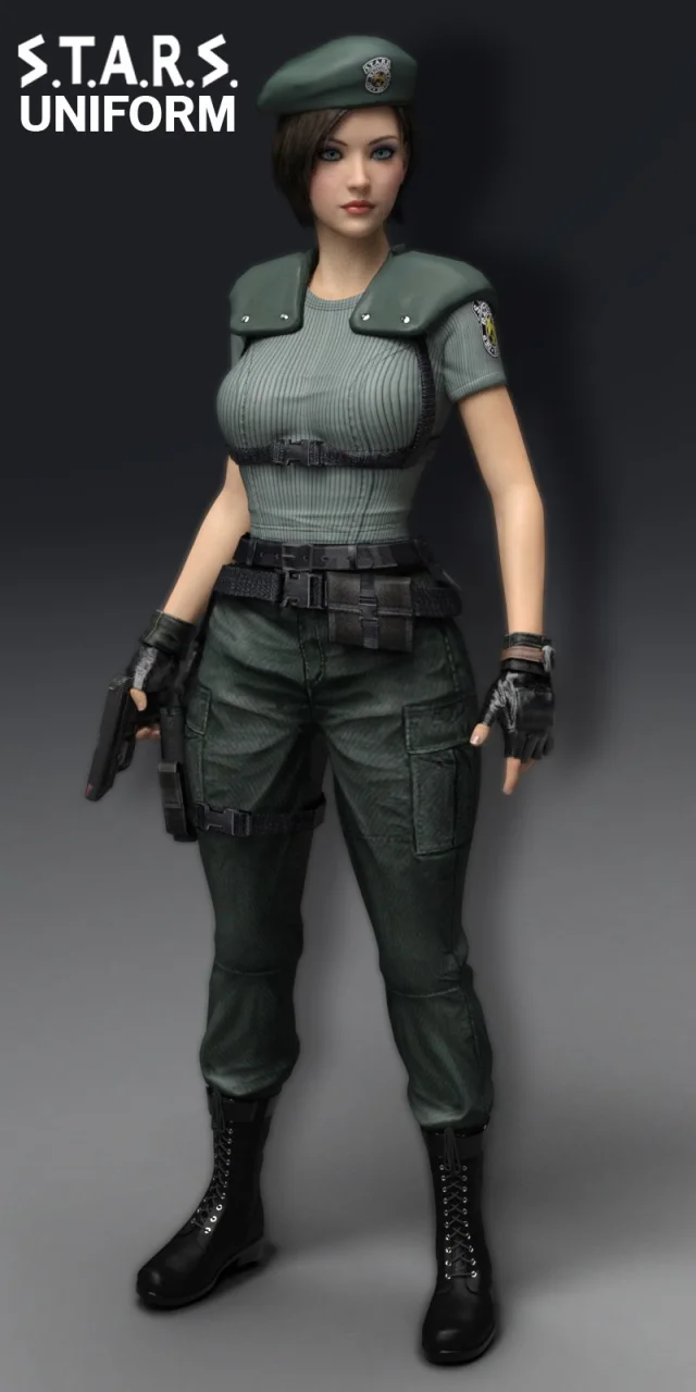 RE STARS Uniform Jill Valentine for G3F