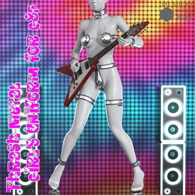 Street Thrash Metal Girls Uniform for G8F