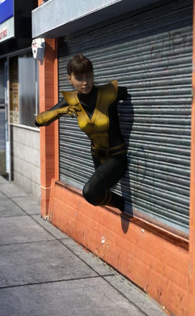 (MFF) Kitty Pryde Outfit for G8F