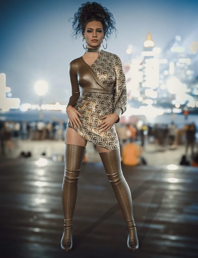 dForce CB Juno Clothing Set for Genesis 9