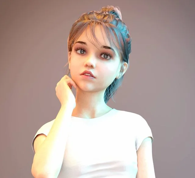 LDX Joy Character Morph for Genesis 8 Female