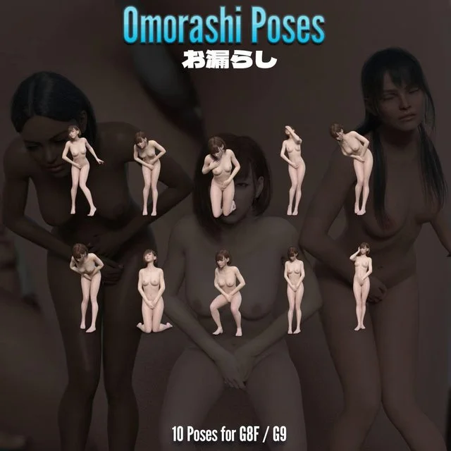 Omorashi Poses for G8F & G9