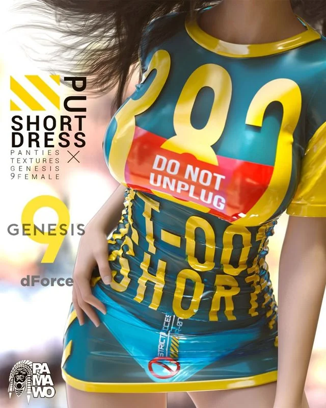 PU dForce Short Dress for GF 9