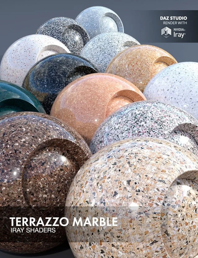 Terrazzo Marble - Iray Shaders