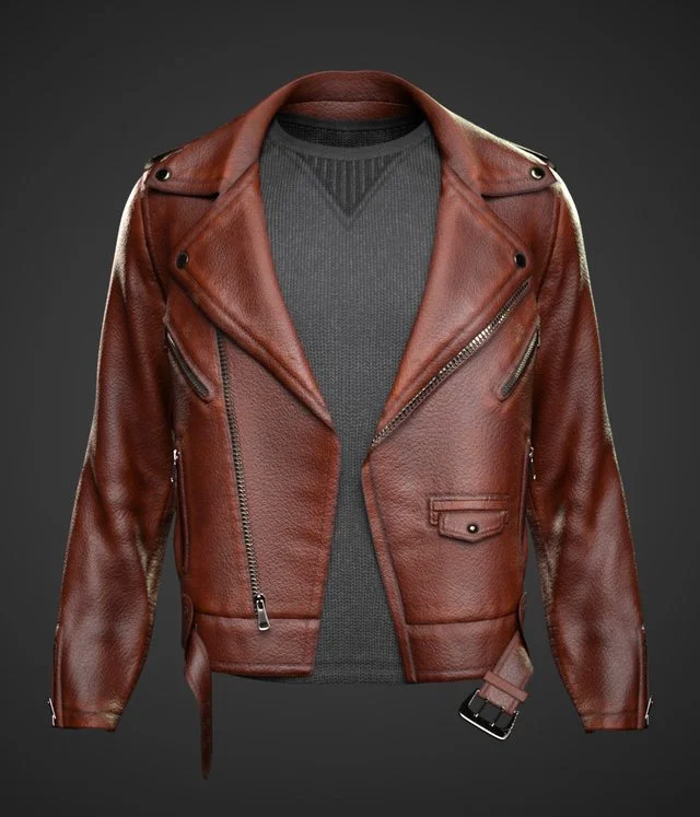 dForce Leather Jacket with Shirt for G8M, G8F and G9
