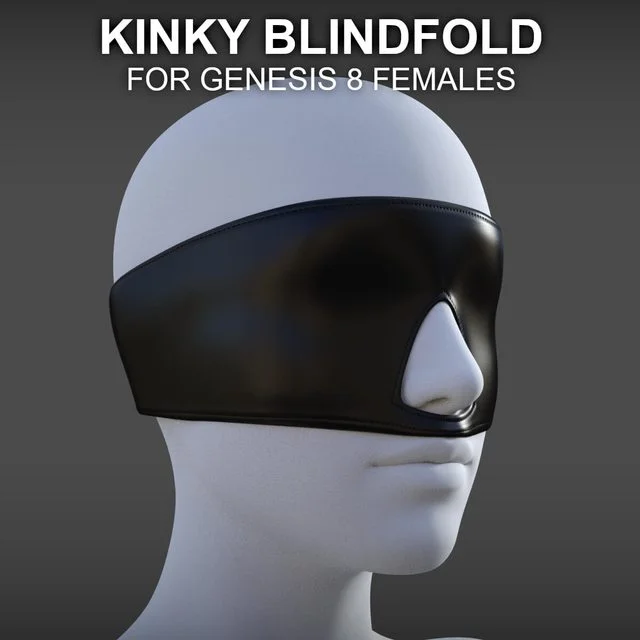Kinky Blind Fold for Genesis 8 Females