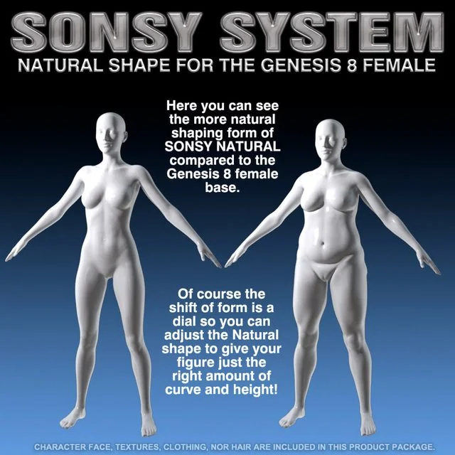 Sonsy System: Natural Shape Supplemental for G8F