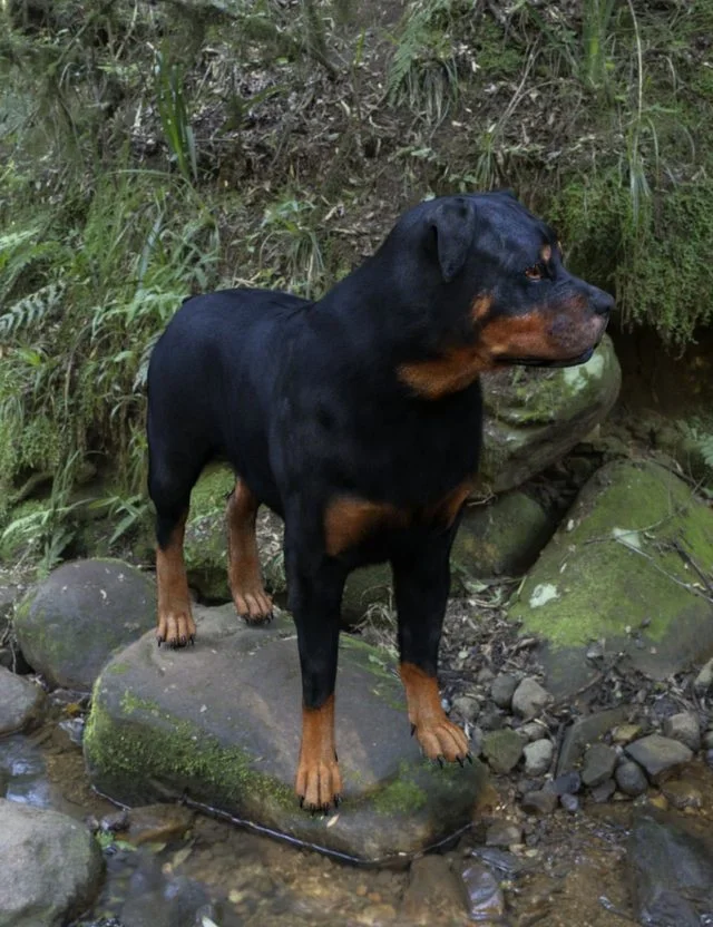 DA Rottweiler for Daz Dog 8