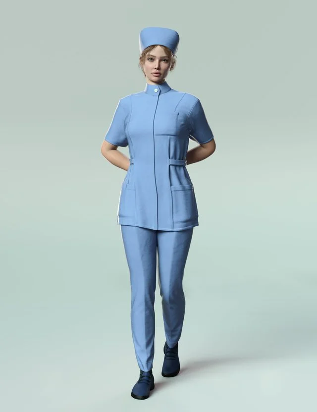 dForce MK Nurse Uniform for Genesis 9