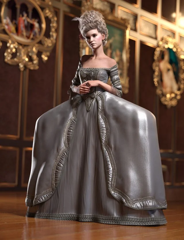 dForce Royal Wedding Outfit for Genesis 9