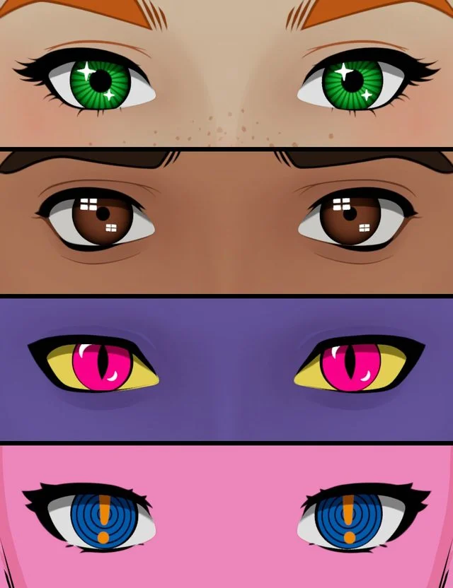 FilaToon Eyes for Genesis 9 Toon