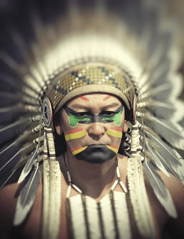 GNBD Natives War Beauty Face Paintings for Genesis 9