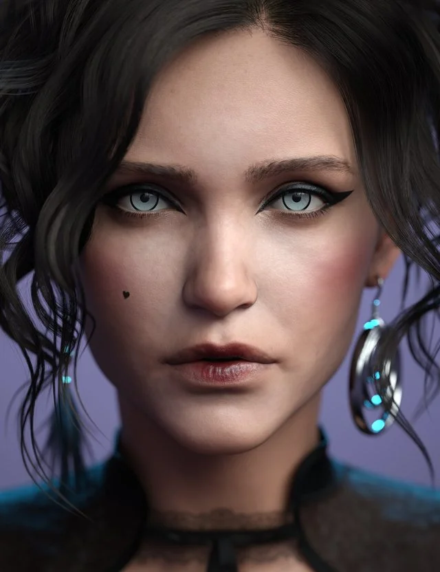 Makeup System - Gothic Glamour LIE Makeup for Genesis 9