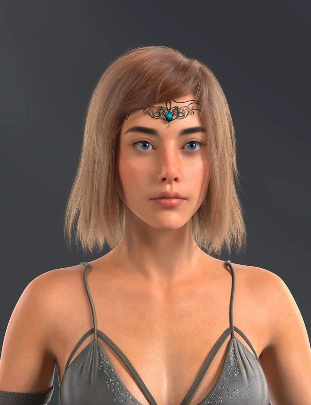 XYZ Goddess Hair for Genesis 9