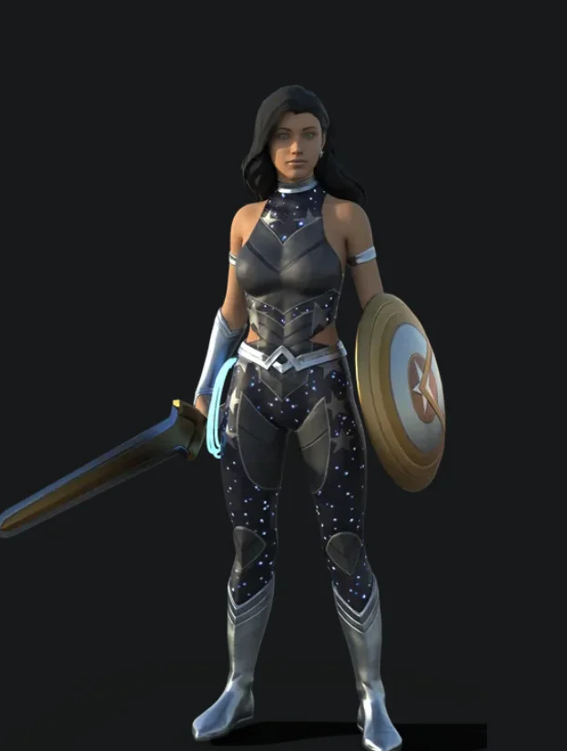 (DCDL) Donna Troy Outfit for G8F