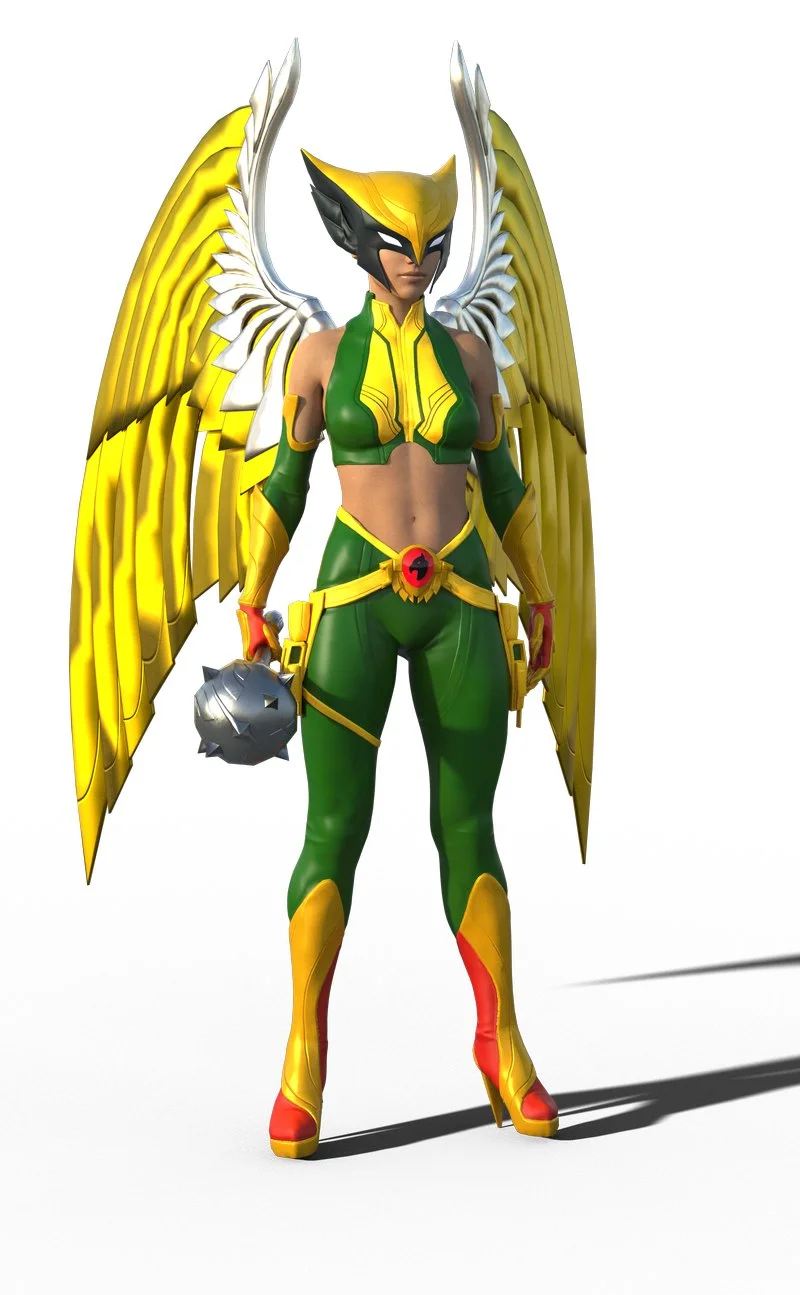 (DCDL) Hawkgirl Outfit for G8F