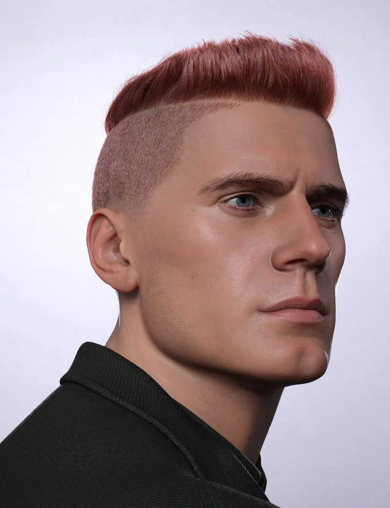 AK Cropped Hair for Genesis 9