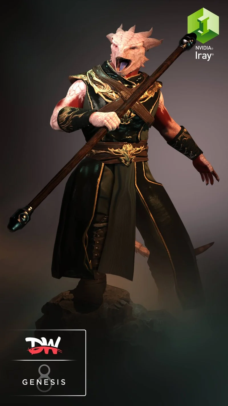 Baldurs Gate 3 - Dark Urge (Durge) - DAZ - Genesis 8 Male