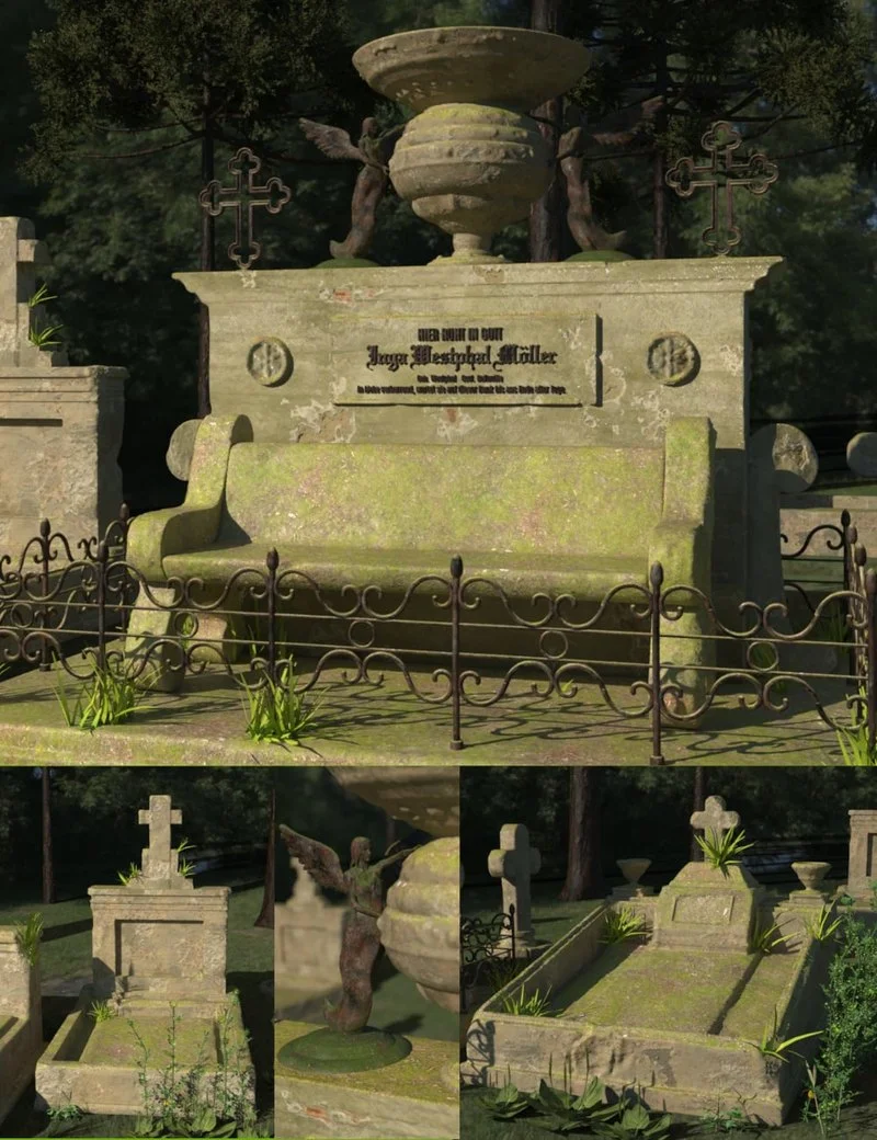 Belleville Cemetery - Blue Angel