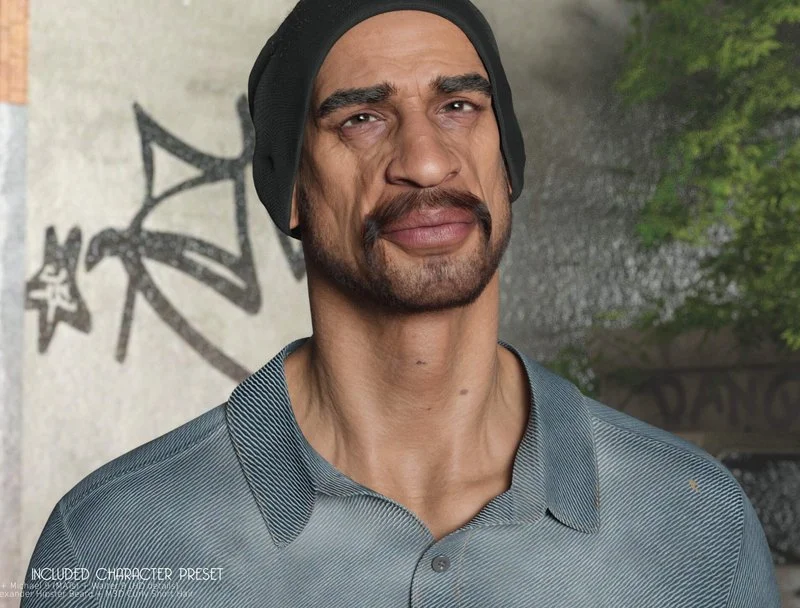 Cassio Character Morph for Genesis 9 [Male]