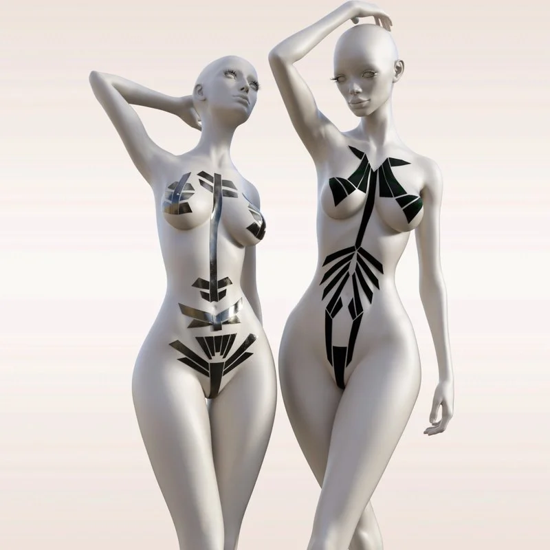 Cyber Bikini for G8 and G9 females